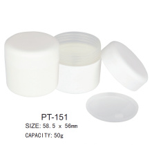 Round Plastic Cosmetic Pot PT-151